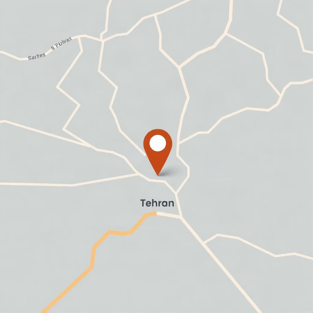 موقعیت دفتر مرکزی به‌مهربانی روی نقشه
